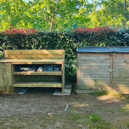 Mobilhome De Charme Au Bord Du 比斯卡罗斯